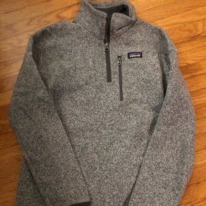 Kids Patagonia Better Sweater. Size M, gray
